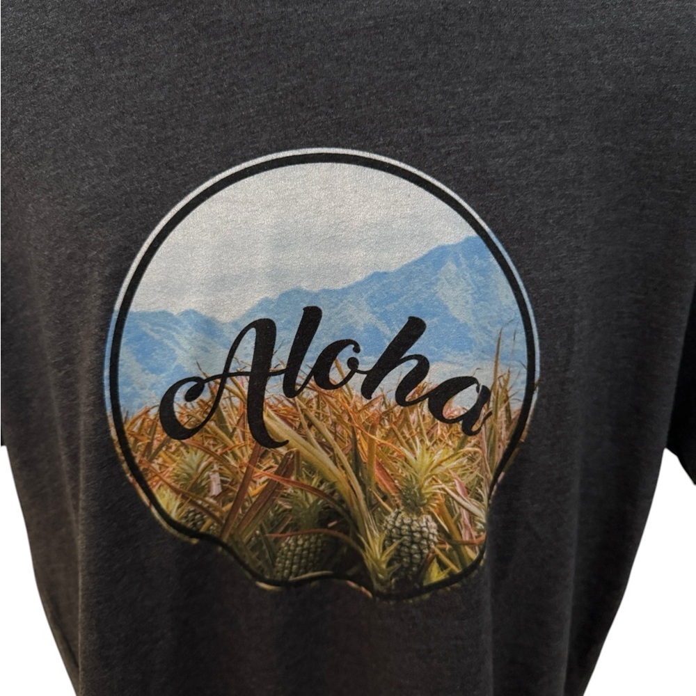 T&C Surf Designs Hawaii Aloha Pineapple Fields Tee Shirt Men L Large - Picture 2 of 6